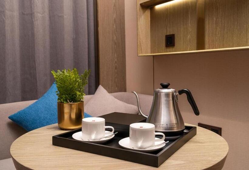 Номер Superior, Echarm Plus Hotel   Foshan Smart New City Zhangcha Metro Station Branch