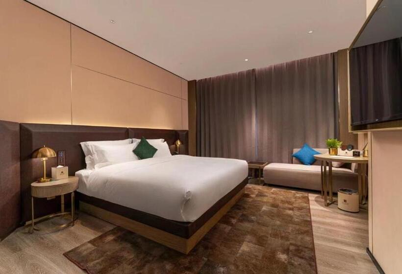 Люкс Повышенной Комфортности, Echarm Plus Hotel   Foshan Smart New City Zhangcha Metro Station Branch