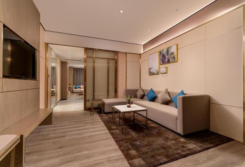 Люкс Повышенной Комфортности, Echarm Plus Hotel   Foshan Smart New City Zhangcha Metro Station Branch