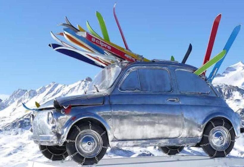 استودیو استاندارد با بالکن, Résidence Les Cîmes  Centre Val D Isère