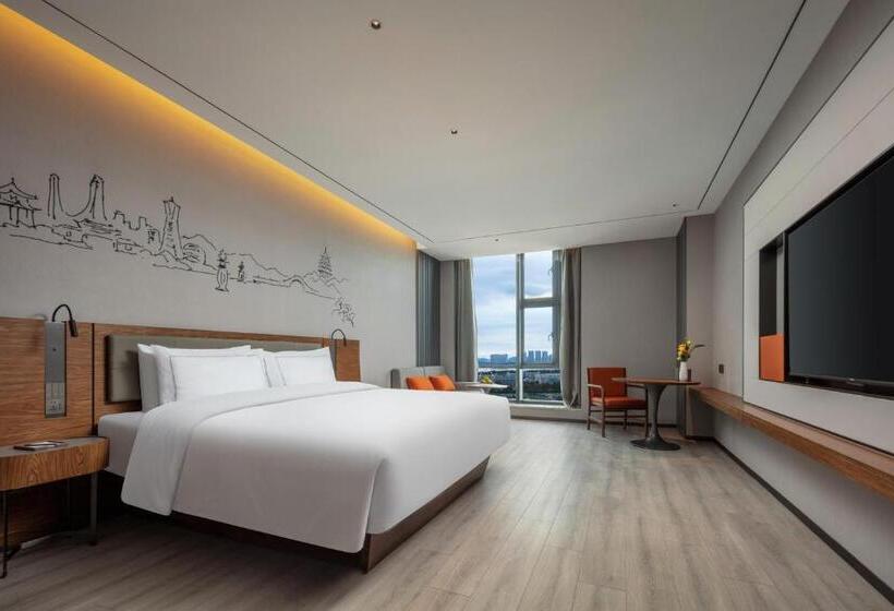 Quarto Deluxe Cama King, Urcove By Hyatt Hangzhou Xiaoshan International Airport