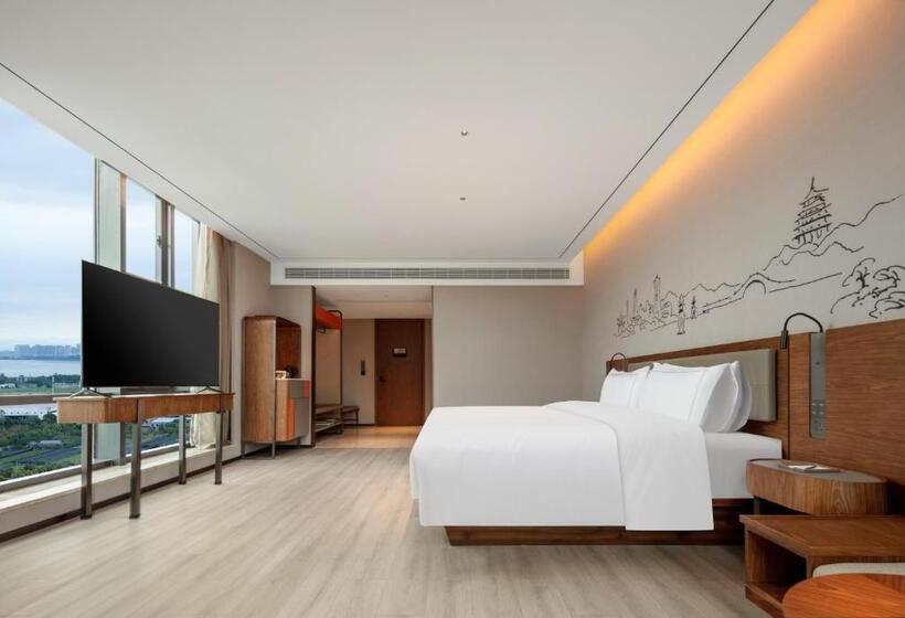Quarto Executivo Cama King, Urcove By Hyatt Hangzhou Xiaoshan International Airport