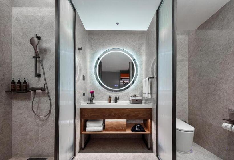 Quarto Executivo Cama King, Urcove By Hyatt Hangzhou Xiaoshan International Airport