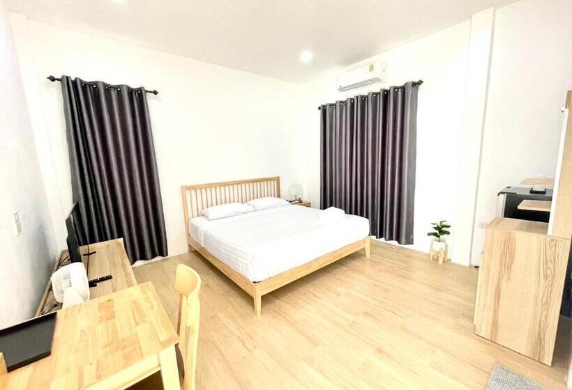 Стандартный Номер Кровать Кинг, Farm View Resort @uthai Thani ฟาร์มวิว รีสอร์ท อุทัยธานี