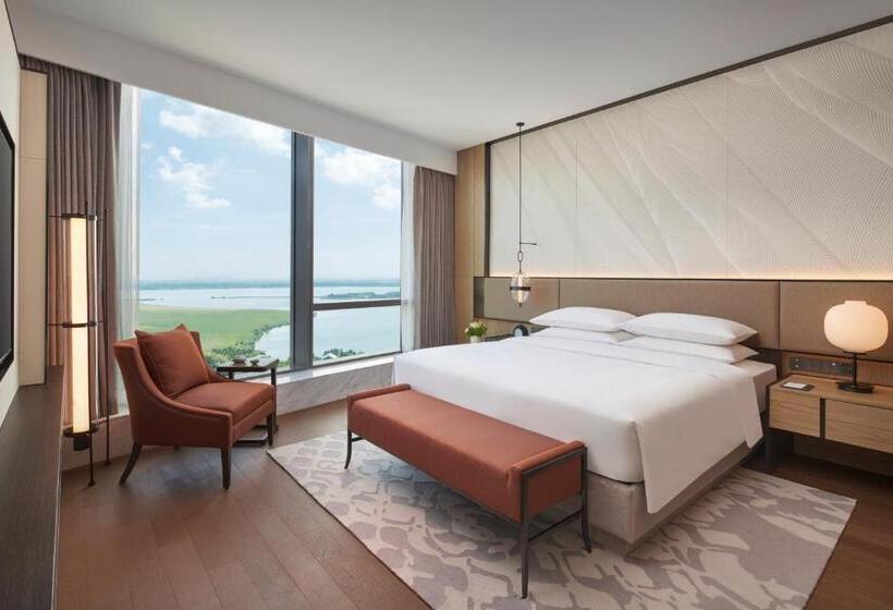 Люкс Deluxe Кровать Кинг, Hyatt Regency Changshu Kuncheng Lake
