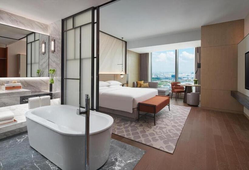 Стандартный Номер Кровать Кинг, Hyatt Regency Changshu Kuncheng Lake