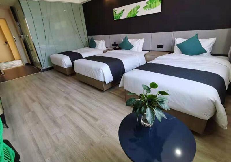Номер Стандарт Трехместный, Thank Inn Plus Aksu Kuqa Xingfu Road