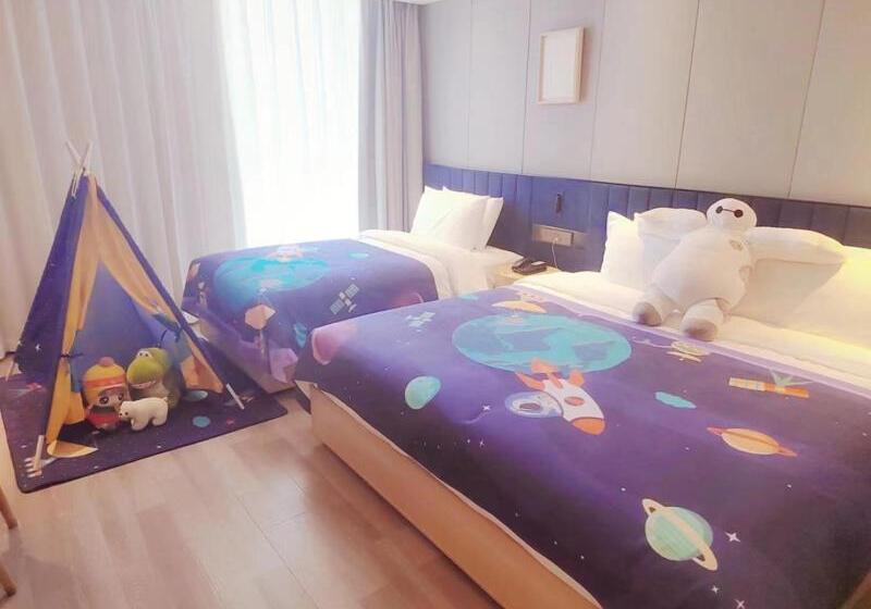 Семейный Номер, Lanou Hotel Qingdao West Station Haixi Road