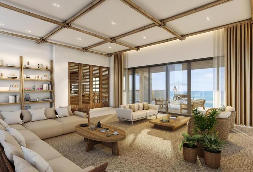 带4个卧室的公寓, Six Senses La Sagesse