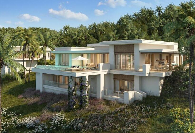 带4个卧室的公寓, Six Senses La Sagesse