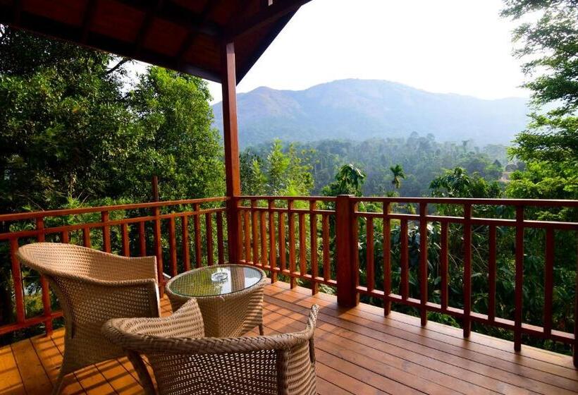 带阳台套房, River Mist Resort