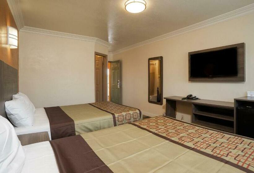 스탠다드 룸 더블 침대 2개, Economy Inn Hollywood