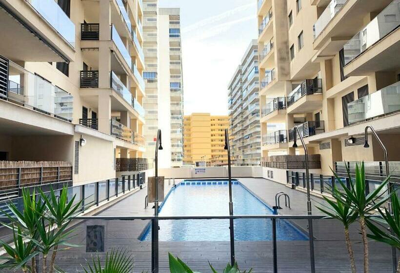 ２ベッドルームアパートメント, Apartamentos Terrazas Al Mar 3000