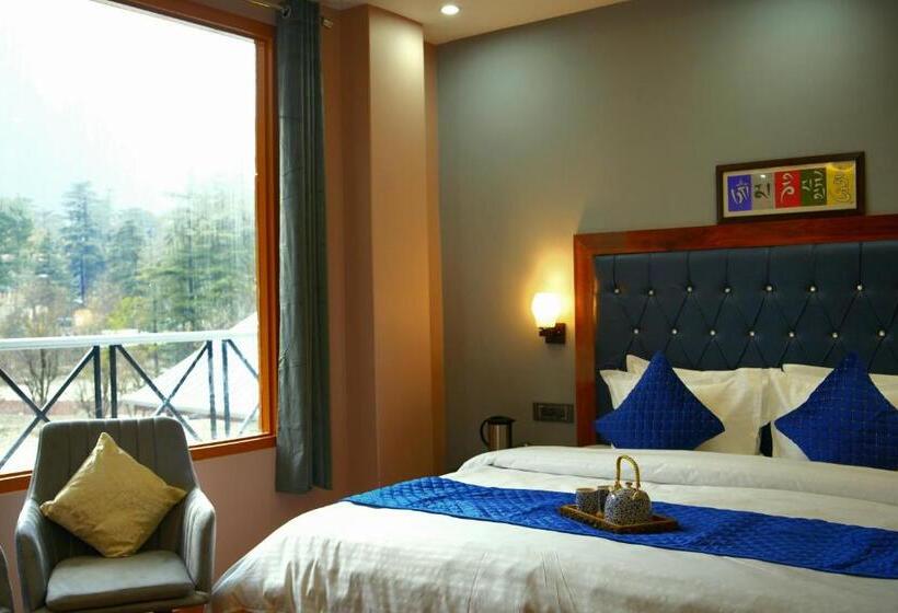 스탠다드 룸 킹사이즈 침대, Kasol Arthouse   The Treasure Of Himalayas