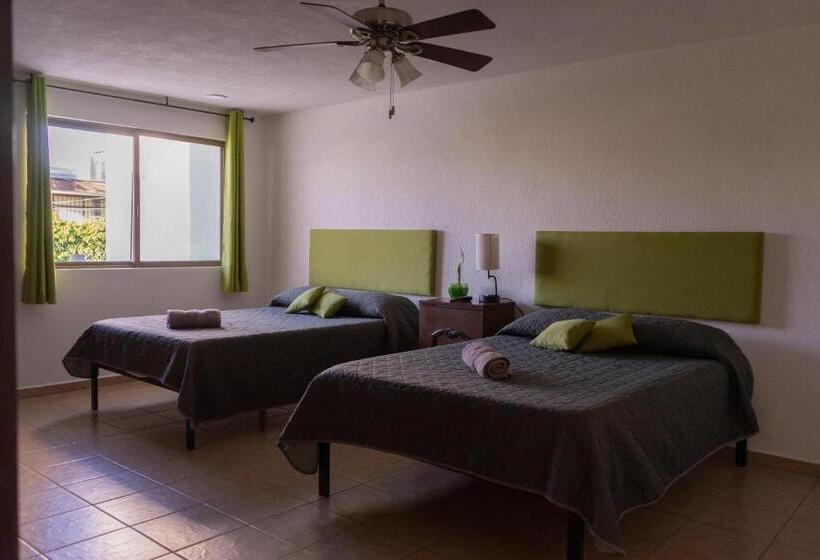 Quarto Estandar Banheiro Compartilhado, Estancia Mixtecas
