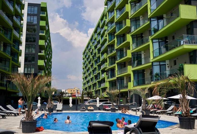 آپارتمان 1 خوابه با بالکن, Apartament Willow By The Sea By Alz
