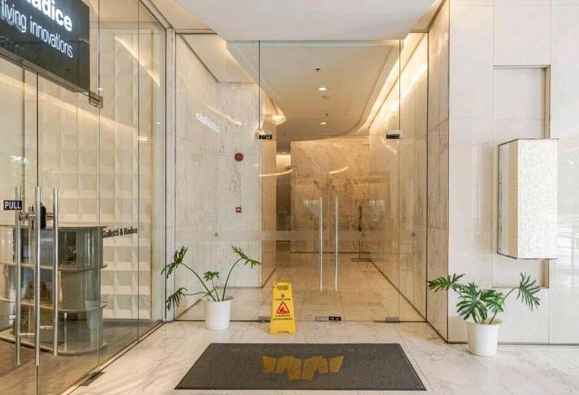침실 1개 풀장 전망 아파트, L1 Twin Bed Staycation In Bonifacio Global City 5