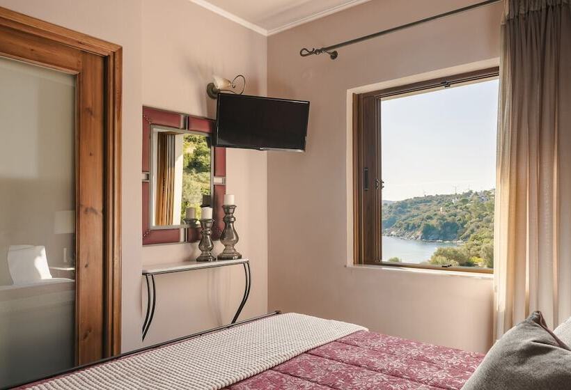 带海景的复工套房, Paramithenio Village Beach Resort & Spa