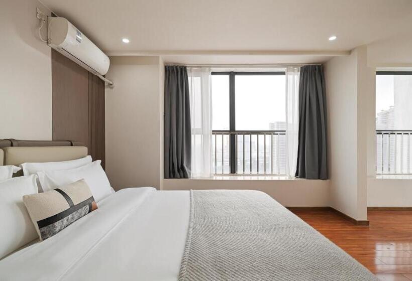 Apartamento 2 Dormitórios, East Maple International Apartment   Guangzhou Luogang Wanda Plaza Suyuan Metro Station