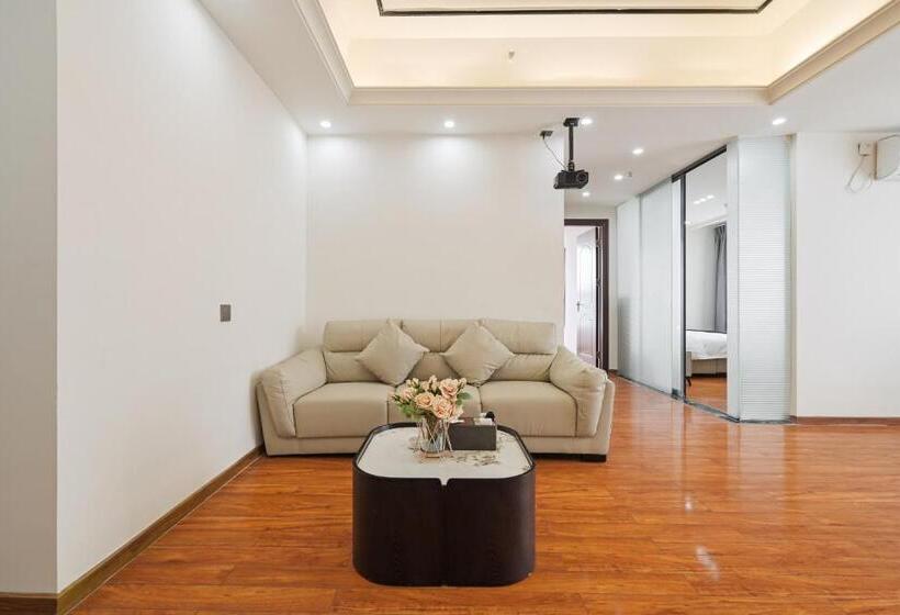 Apartamento 2 Dormitórios, East Maple International Apartment   Guangzhou Luogang Wanda Plaza Suyuan Metro Station