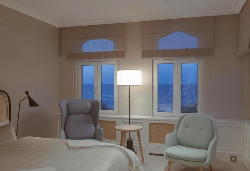 스탠다드 룸 바다 전망, Strandhotel Ostende