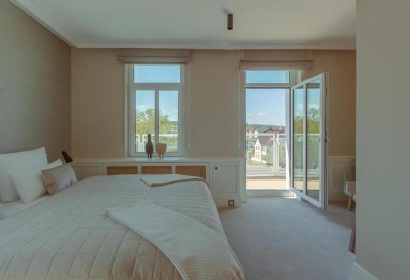 اتاق استاندارد با بالکن, Strandhotel Ostende