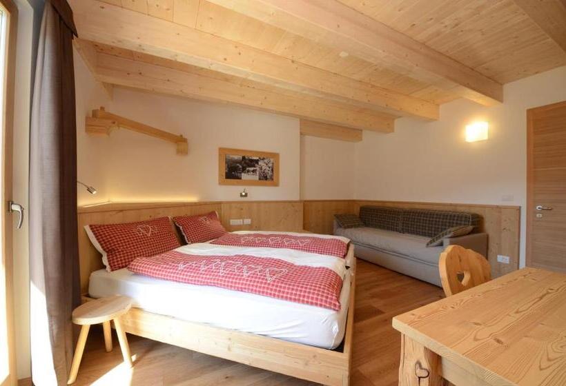 4인용 스탠다드 룸, Agritur Majon Da Mont
