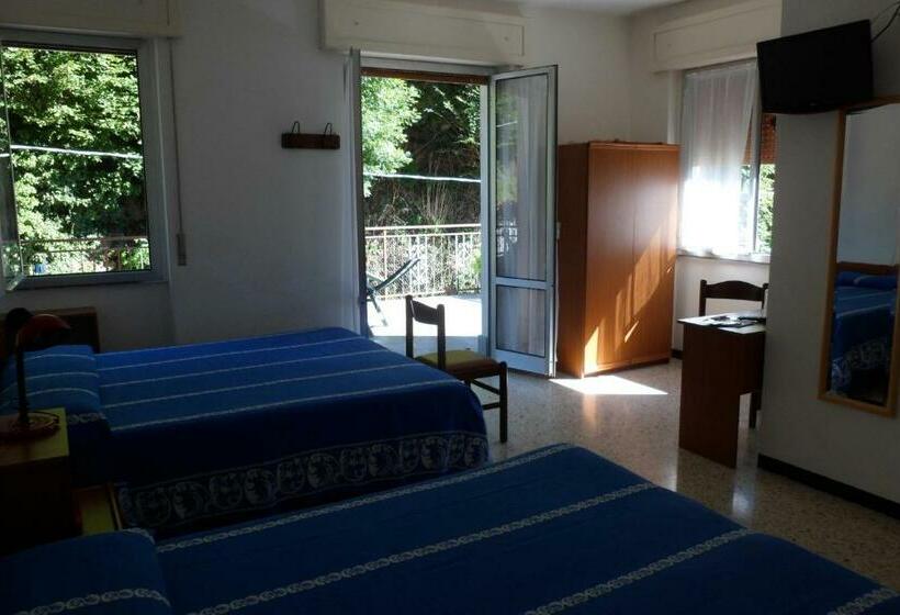 Четырехместный Номер Стандарт с Балконом, Albergo Regina