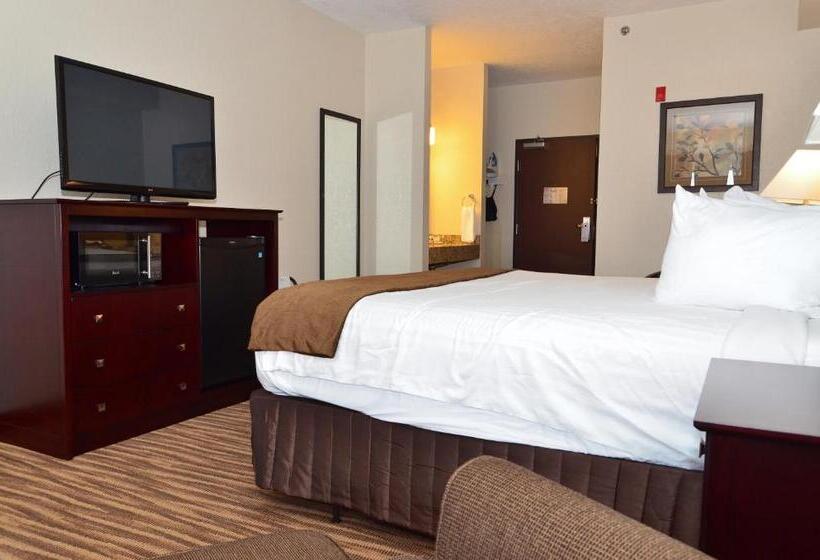 장애인을 위한 킹사이즈 침대 스탠다드 룸, Cobblestone Inn & Suites   Clarion