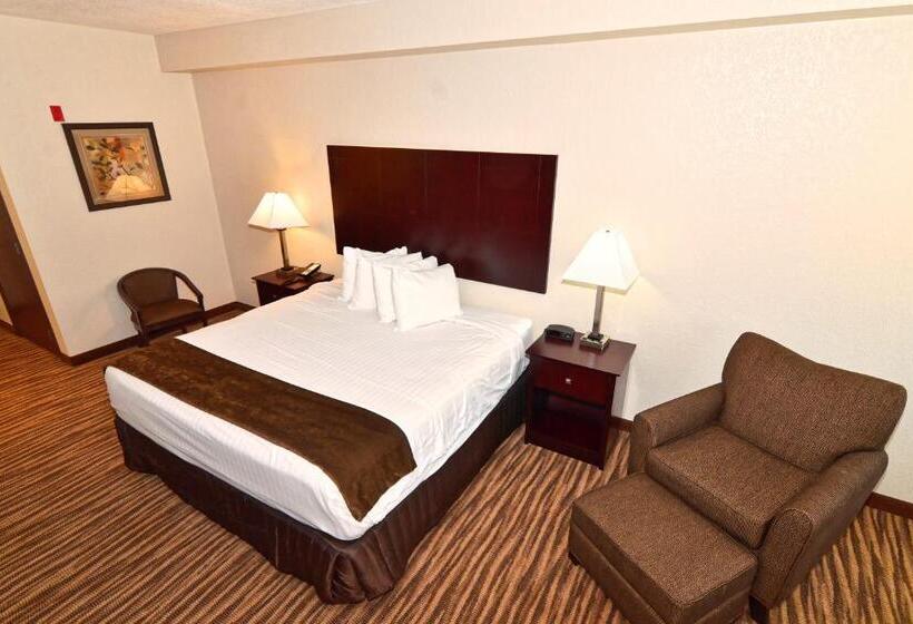 장애인을 위한 킹사이즈 침대 스탠다드 룸, Cobblestone Inn & Suites   Clarion