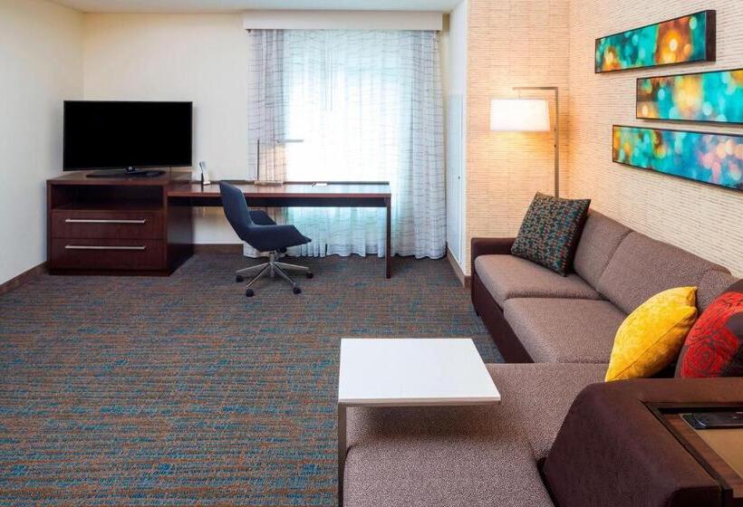 带大床的套房, Residence Inn By Marriott Jacksonville South Bartram Park