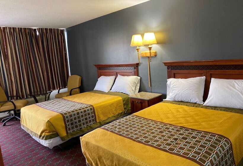 Номер Стандарт 2 Двуспальные Кровати, Budget Inn Roxboro