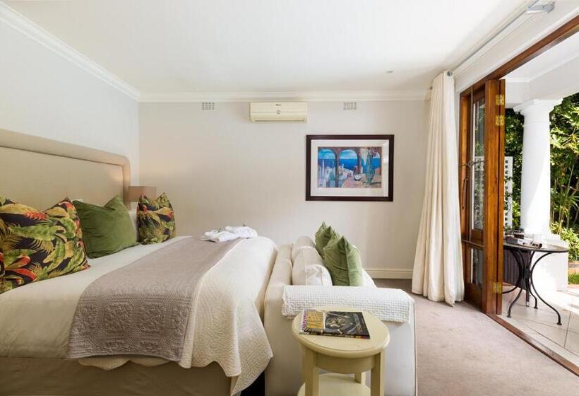 غرفة ديلوكس مطلّة علي الحديقة, Fernwood Manor Boutique Guest House