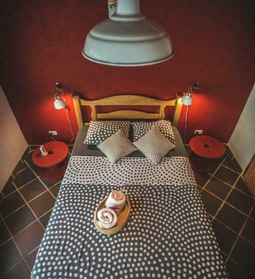 غرفة ديلوكس مزودة بشرفة, Finca Hostal Bolivar   Casa Maracuya