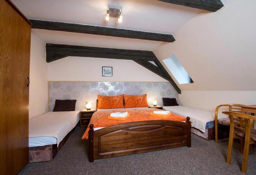 四人标准间, Rodinný Hotel Myslivna
