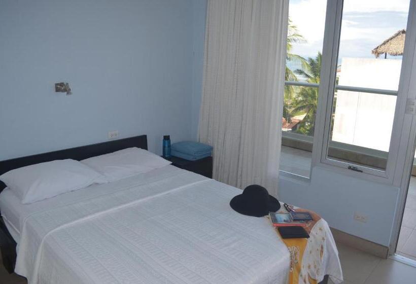 اتاق لوکس با چشمانداز دریا, Room2board Hostel And Surf School