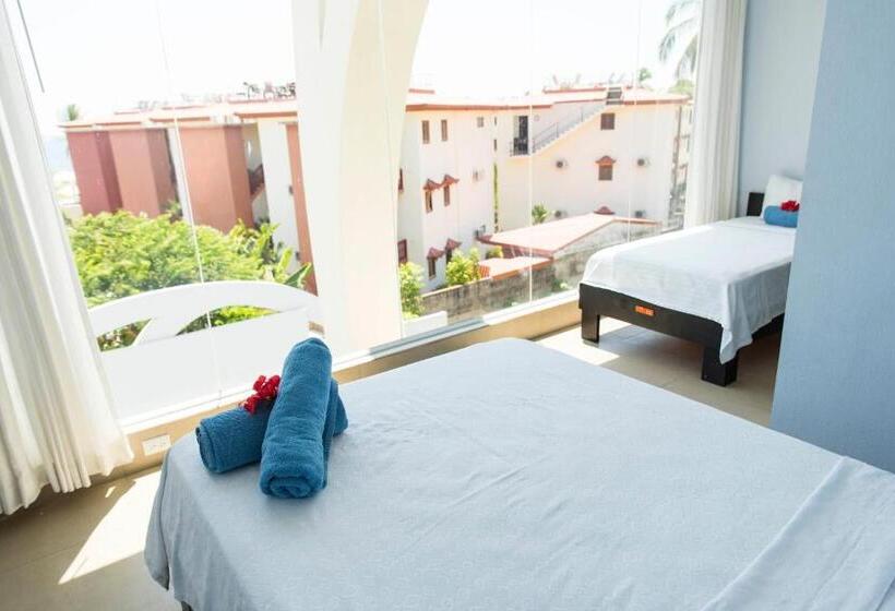 اتاق استاندارد با سرویس بهداشتی مشترک, Room2board Hostel And Surf School