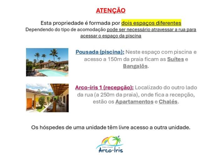 Apartamento 1 Dormitório com Sacada, Arco Iris Chalés I