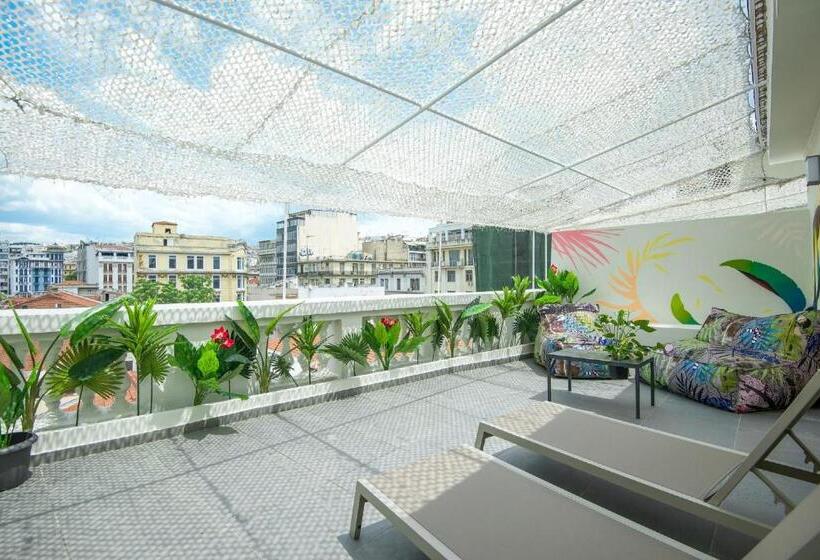 غرفة ديلوكس مزودة بتراس, Colors Urban Hotel Thessaloniki