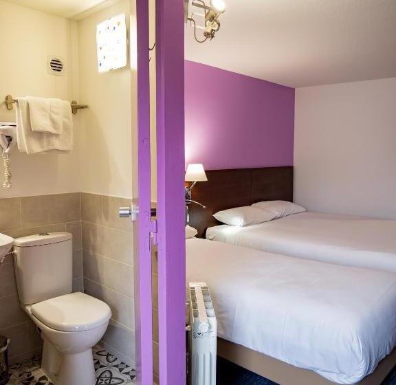 标准三人间, Contact Hotel Restaurant La Chaumière Les Mureaux Flins
