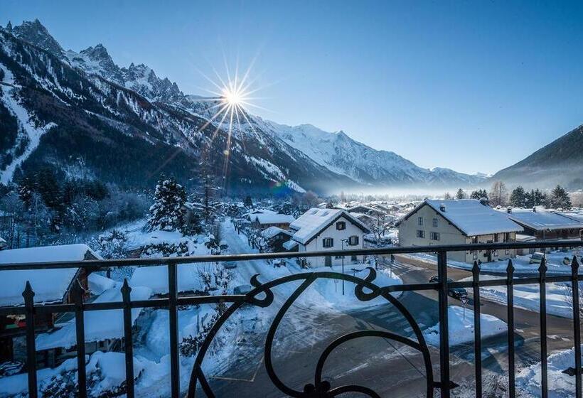 اتاق استاندارد با چشم‌انداز, Eden Hotel, Apartments And Chalet Chamonix Les Praz