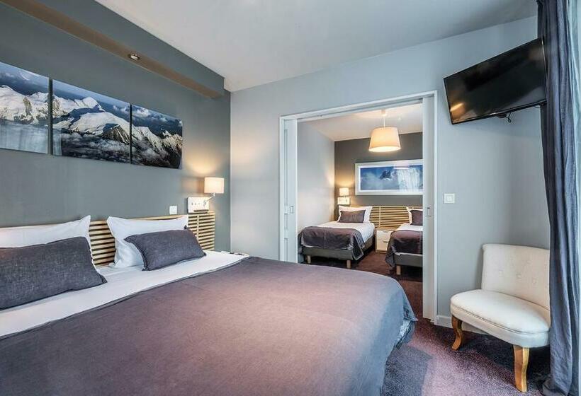 家庭间, Eden Hotel, Apartments And Chalet Chamonix Les Praz
