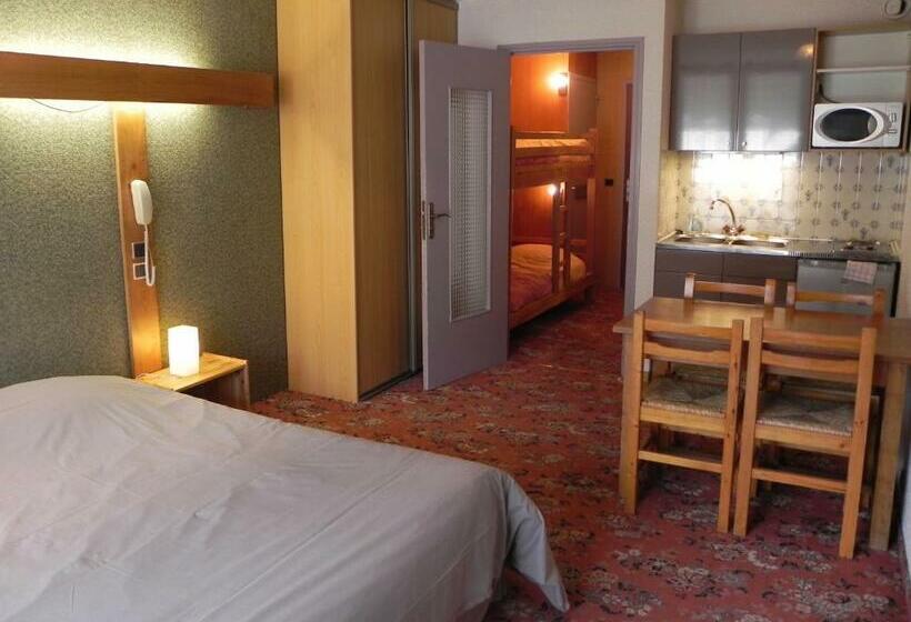 Студия Стандарт Двуспальная Кровать, Hôtel Résidence Les Colchiques