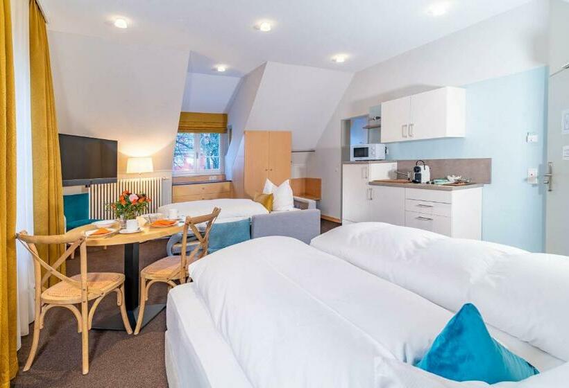 Апартаменты 1 Спальня Вид на Сад, Apartment Hotel Schreier