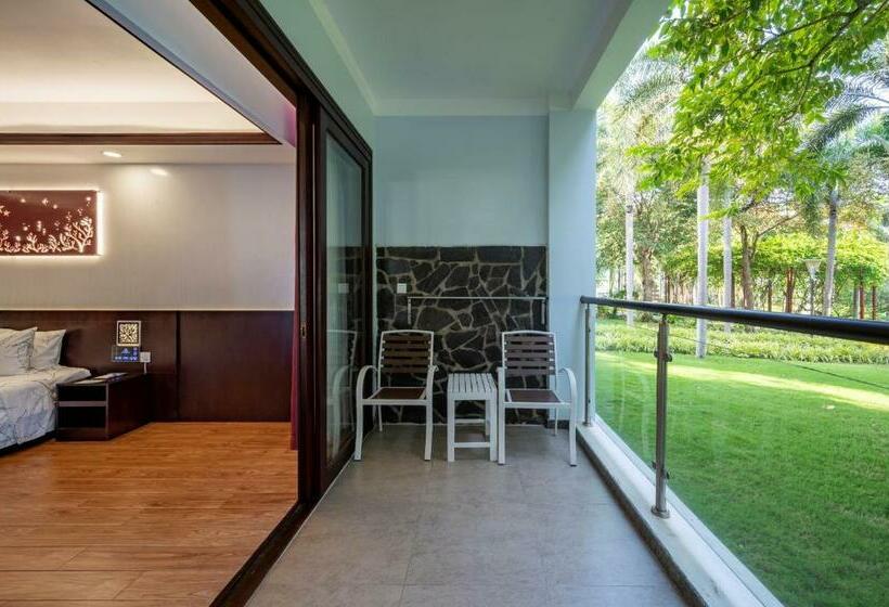 اتاق لوکس با چشم‌انداز باغ, Carmelina Beach Resort Ho Tram