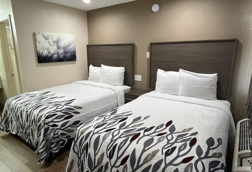 Номер Стандарт 2 Двуспальные Кровати, Red Roof Inn Haltom City