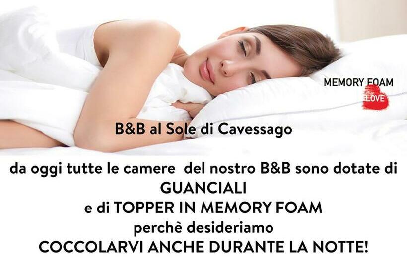 اتاق استاندارد با تخت بزرگ, B&b Al Sole Di Cavessago