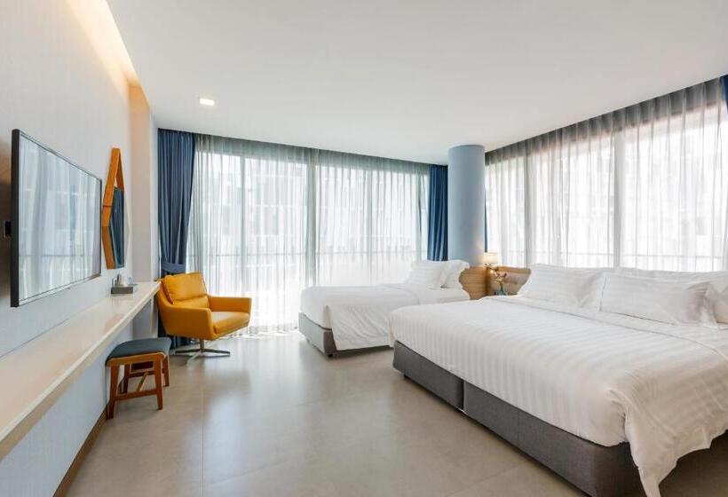디럭스 패밀리 룸, Bluesotel Krabi Aonang Beach  Sha Extra Plus