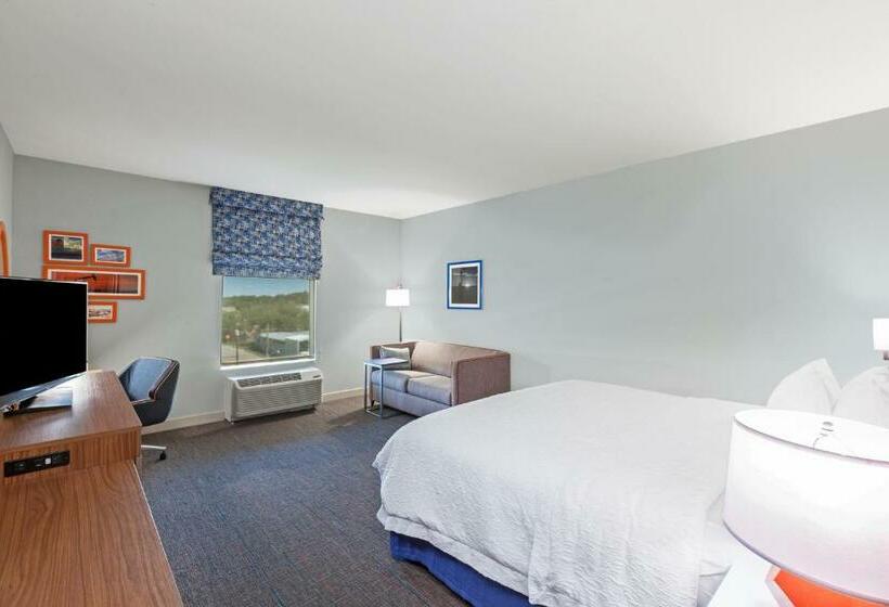 带大床的行政房间, Hampton Inn Ozona