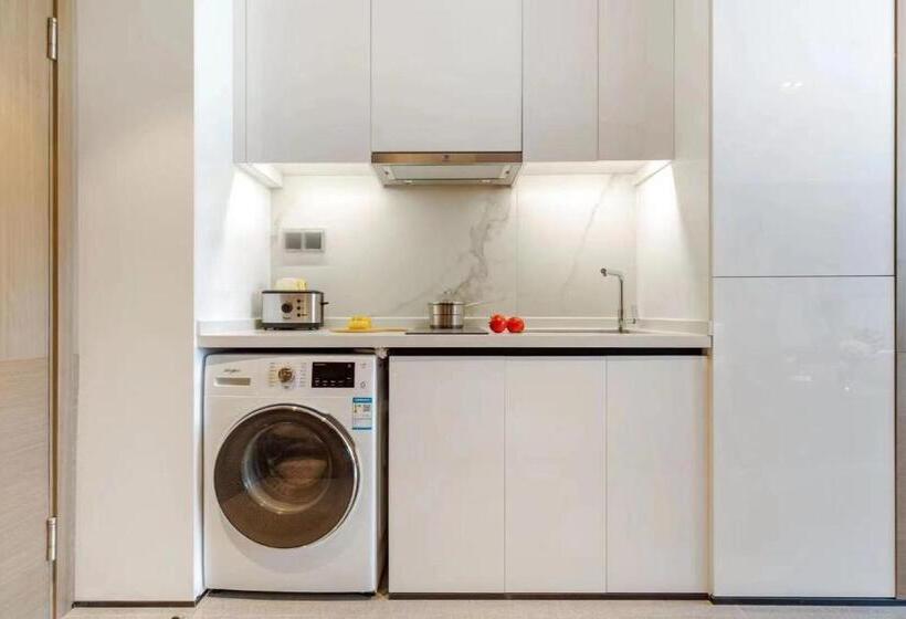Apartamento Deluxe 1 Dormitório, Cm Service Apartment Suzhou Science Amp Technology Town